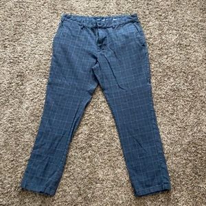 Dress pant plaid